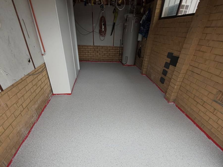 Flake floor